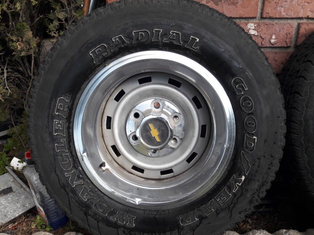 Chevy Rally Wheels Six Lug For Sale In Rialto CA OfferUp