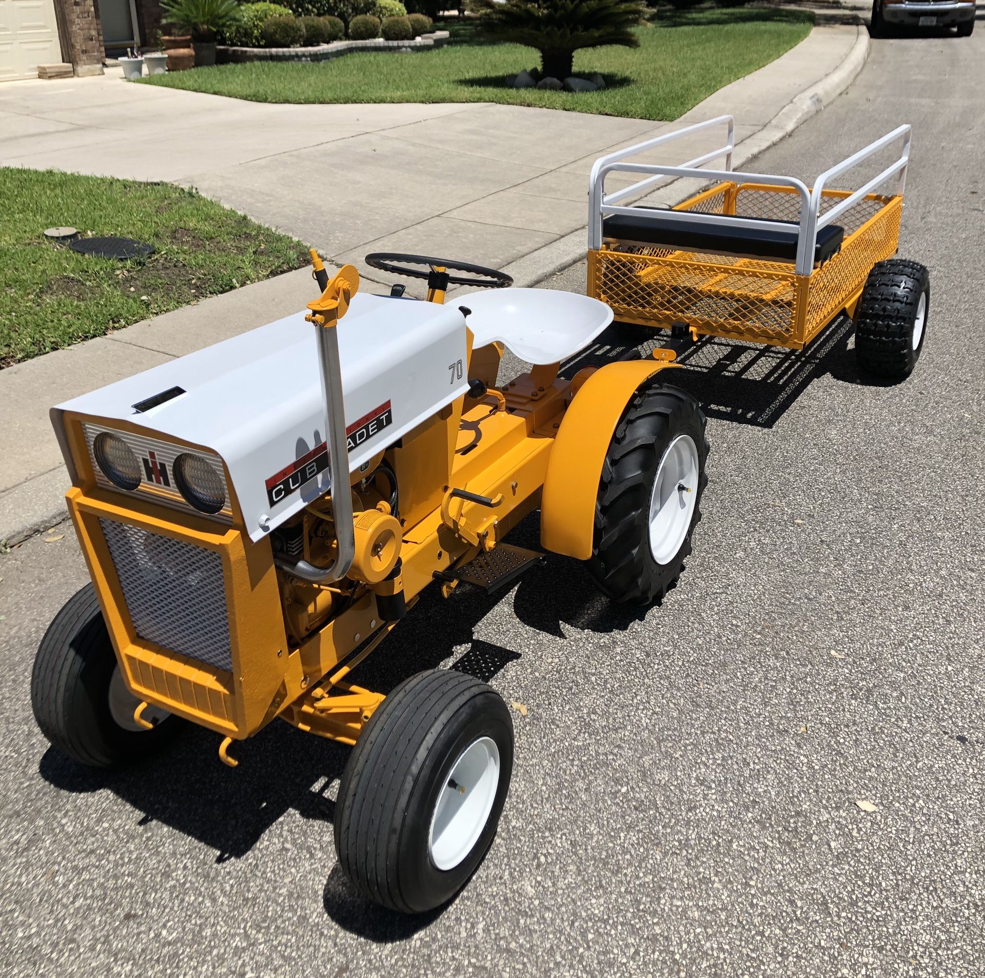 Cub Cadet Trailer With Working Mower Deck For Sale In San