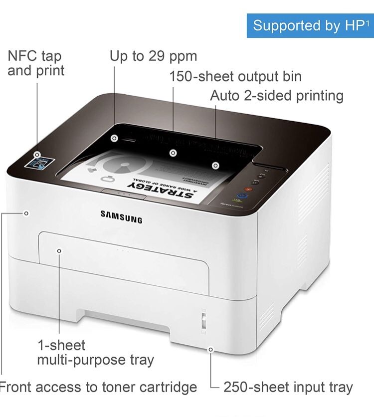 Samsung Xpress SL M2835DW XAA Wireless Monochrome Printer For Sale In