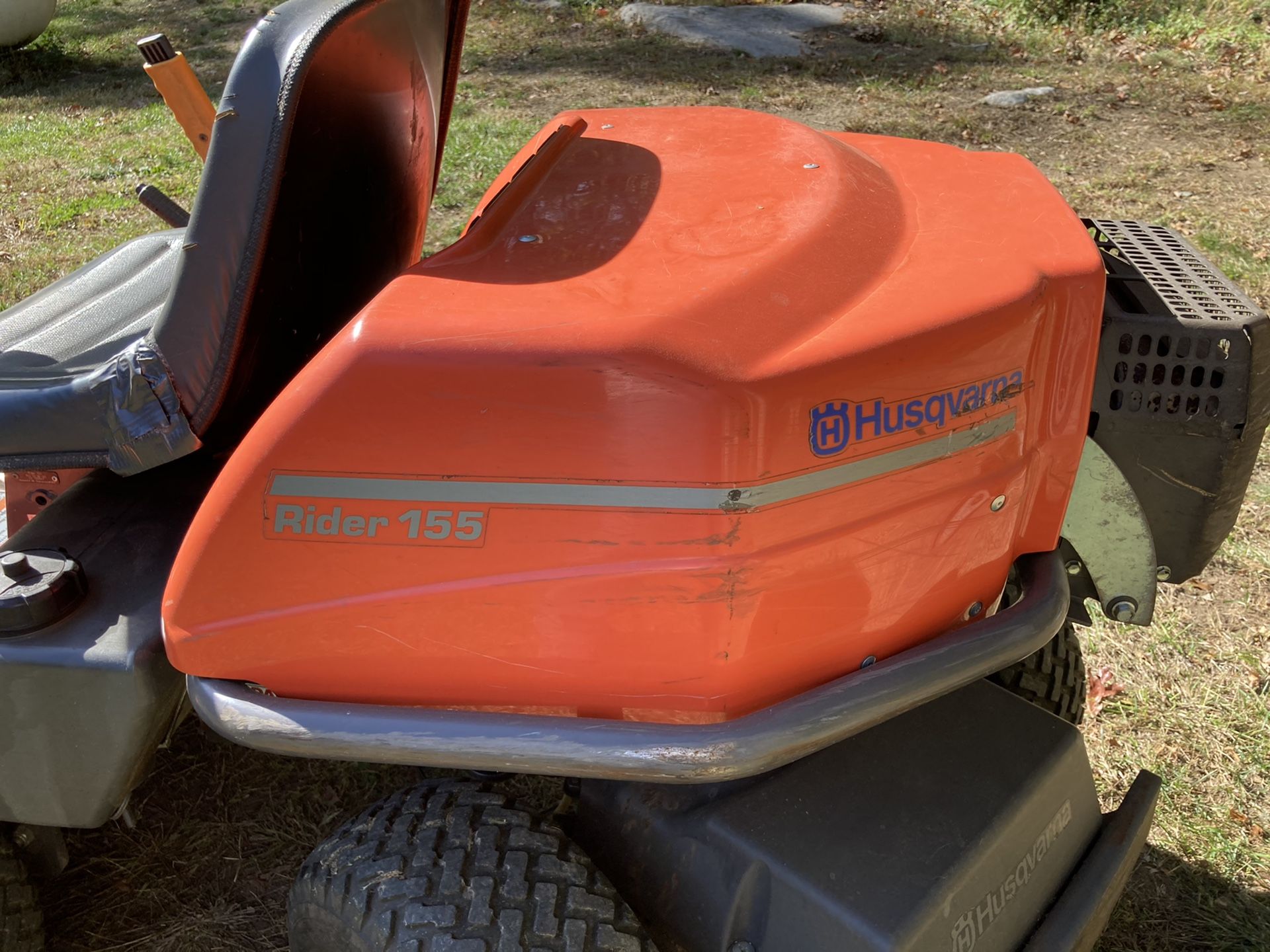 Husqvarna Rider 155 Zero Turn Mower With Articulation Steering That