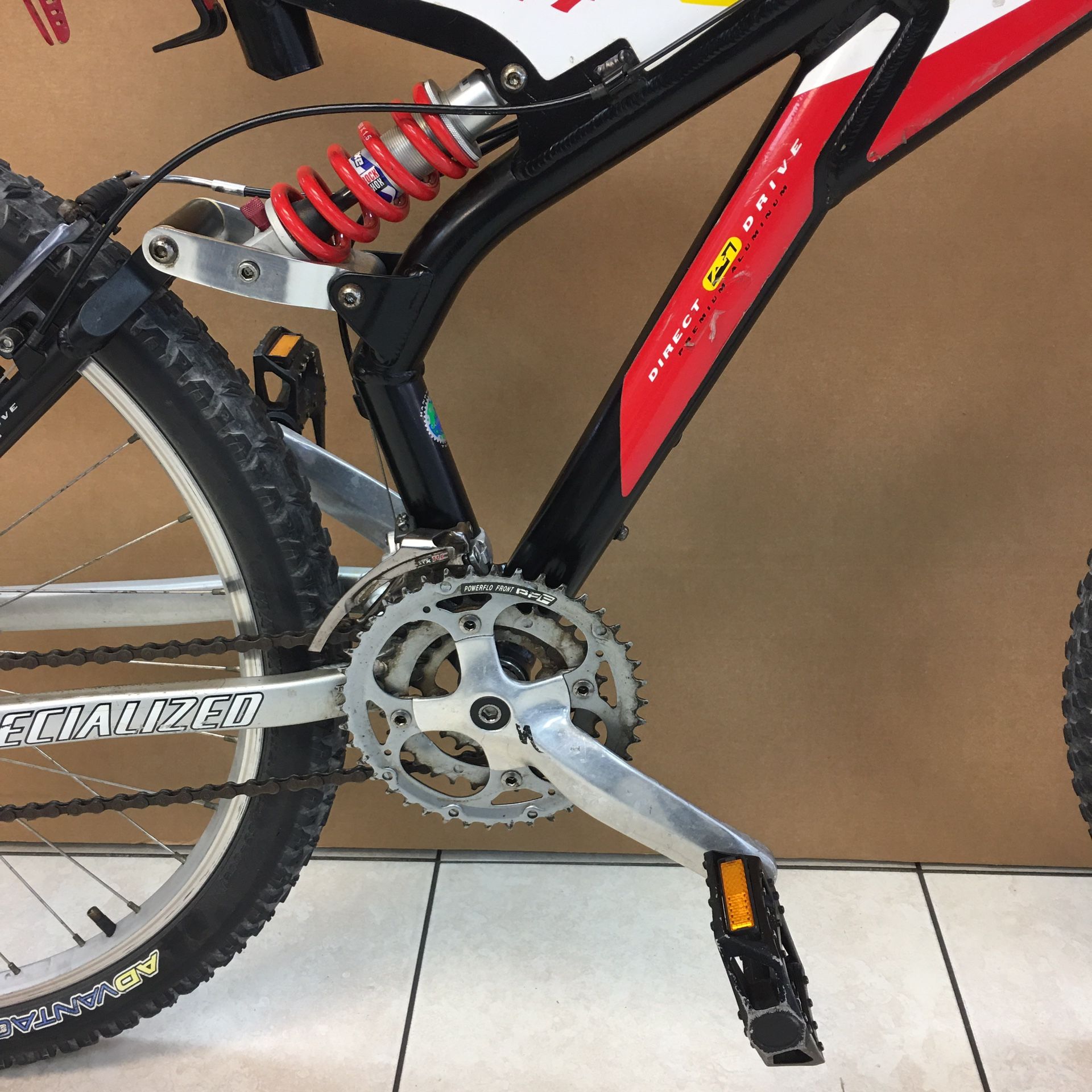1999 SPECIALIZED FSR COMP RETRO CLASSIC FULL SUSPENSION DOWNHILL / CROSS COUNTRY BIKE