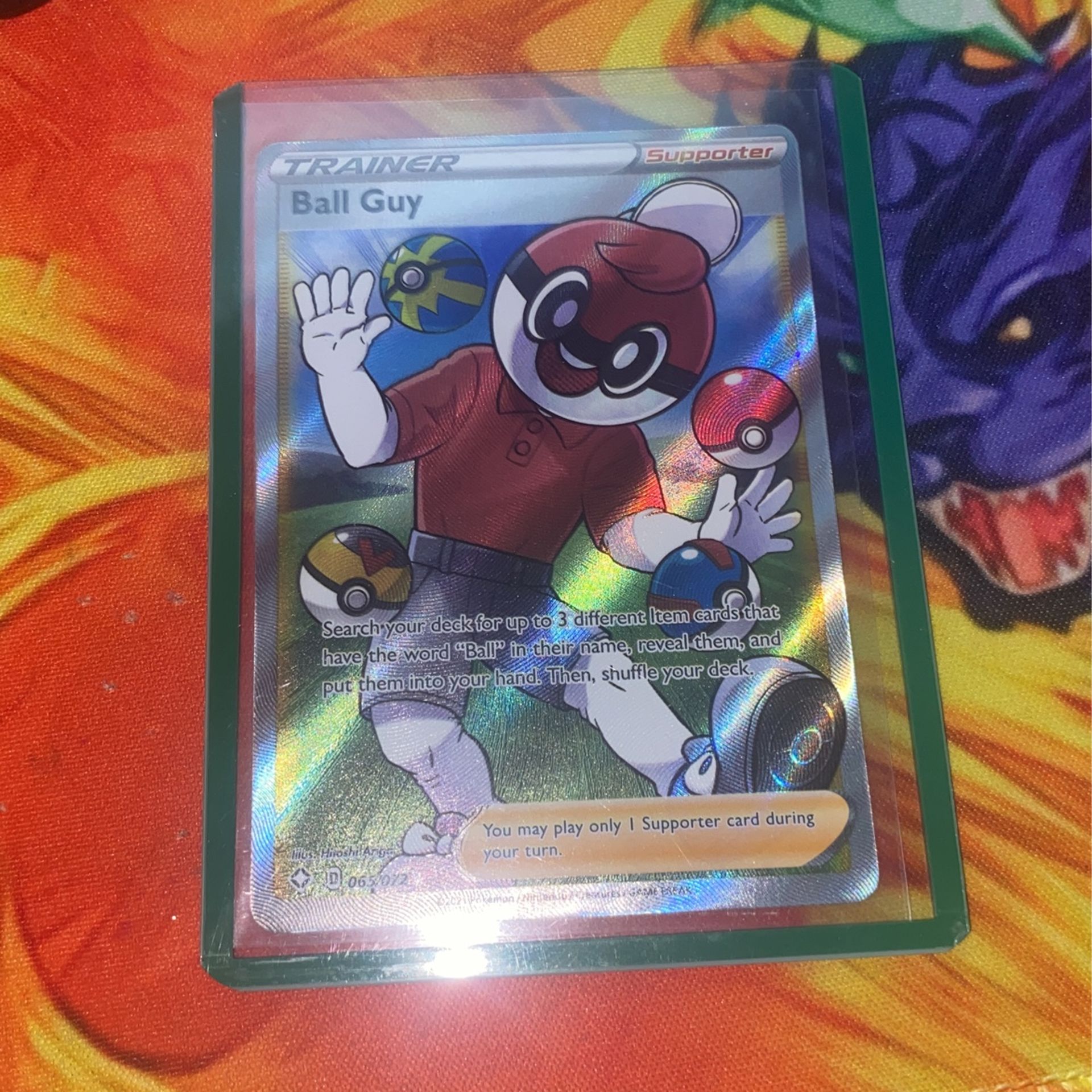 Pokemon Shining Fates Ball Guy Full Art