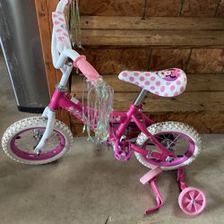 Minnie Mouse Bike With Training Wheels  Thumbnail