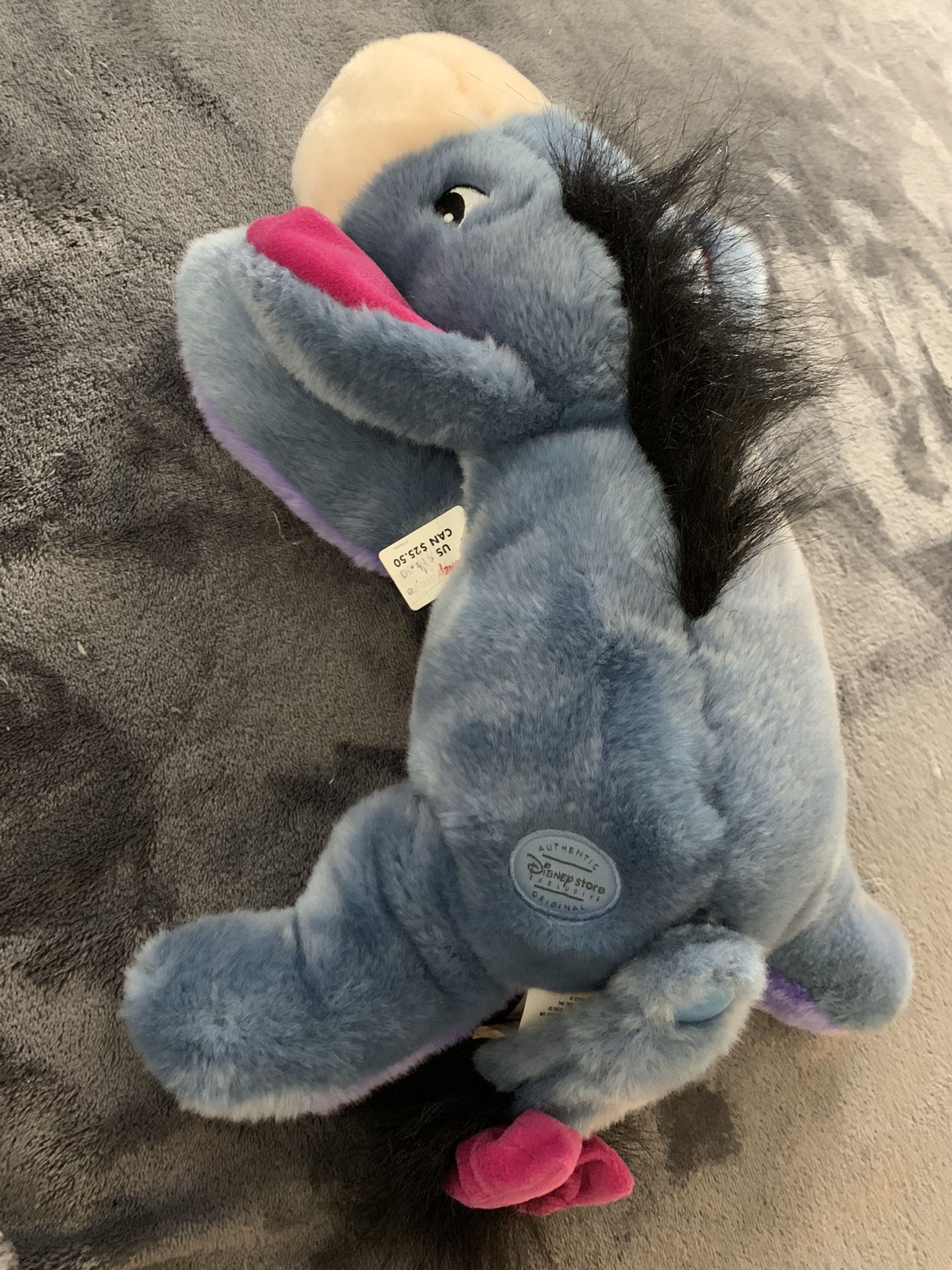 Authentic Disney Store Exclusive Eeyore Plush