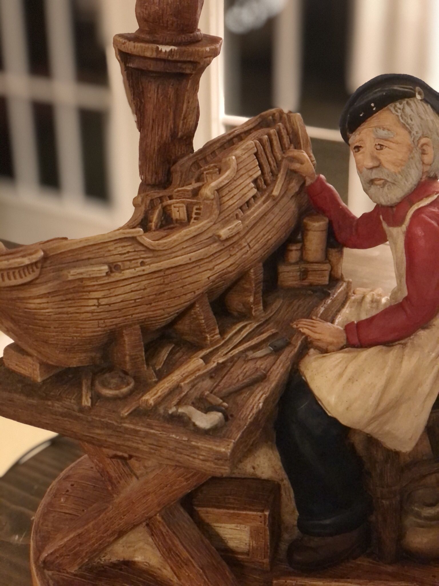 Original Vintage Boatmaker Lamp