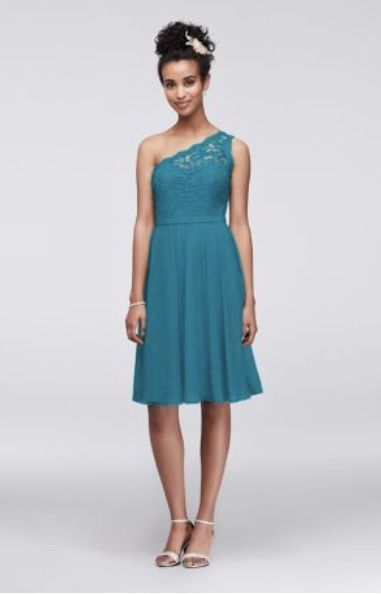 David’s Bridal Bridesmaid Dress