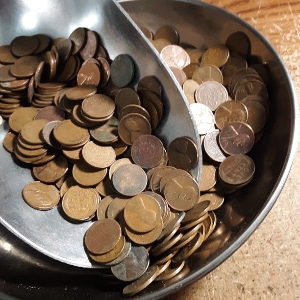 500 WHEAT PENNYS (BULK)