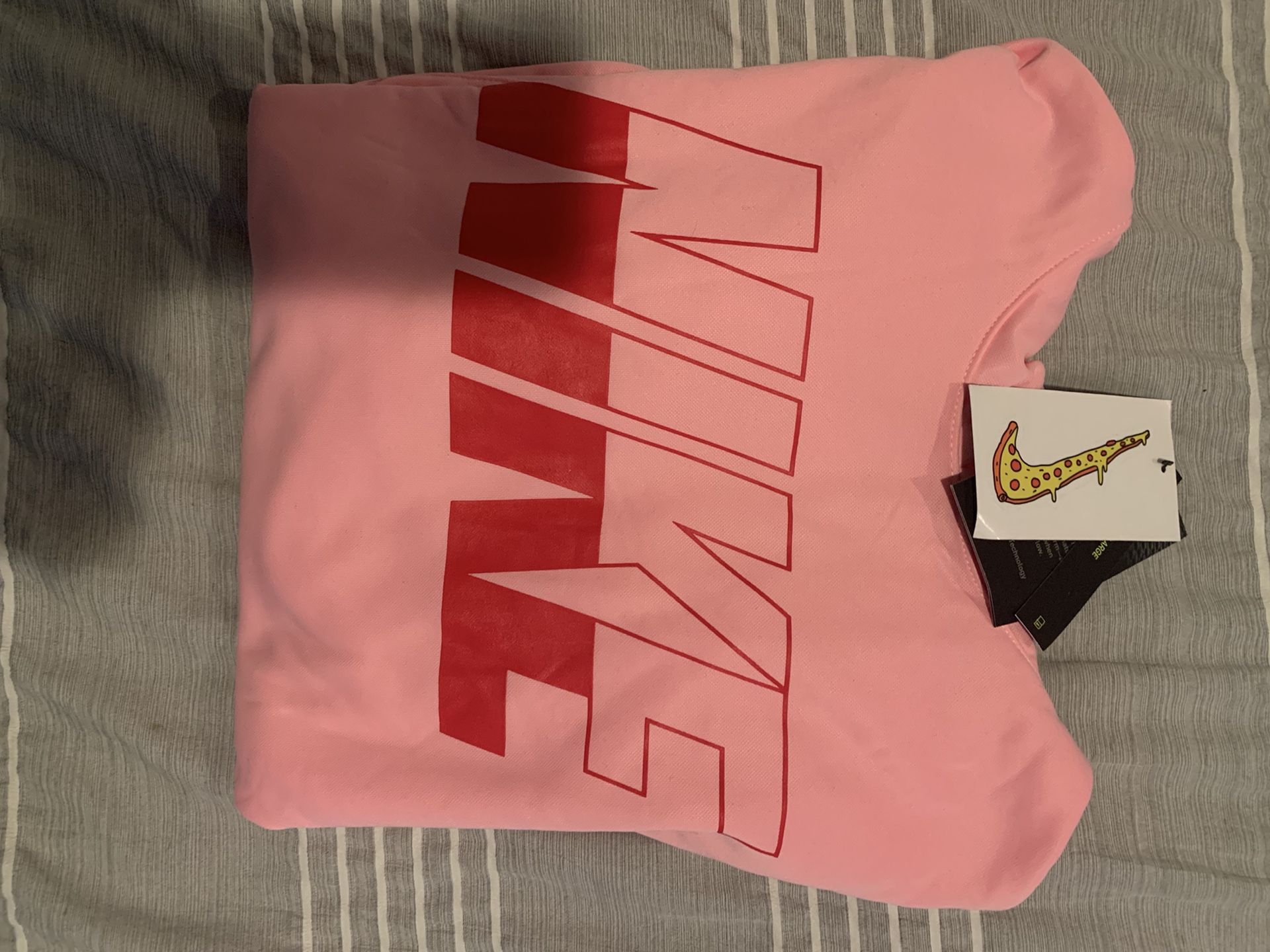 Girls Nike Pink w/red Pullover