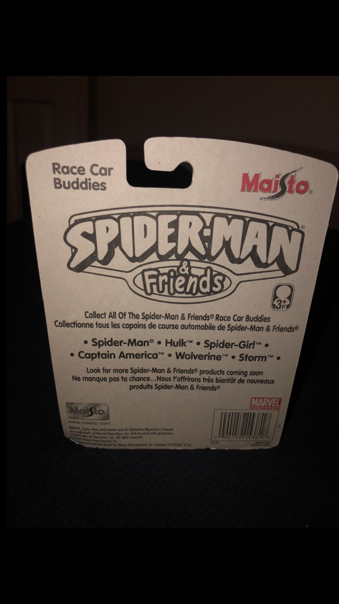 Marvel Spiderman And Friends Race Car Buddies Captain America