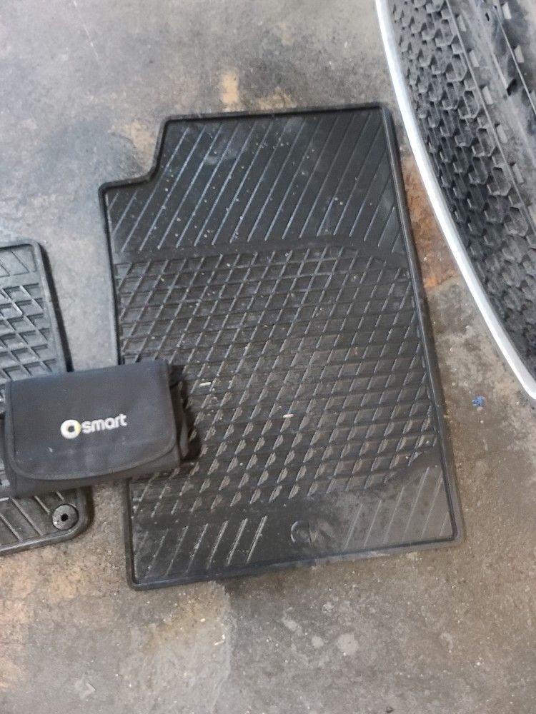 Rubber Floor Mats For Smart Car