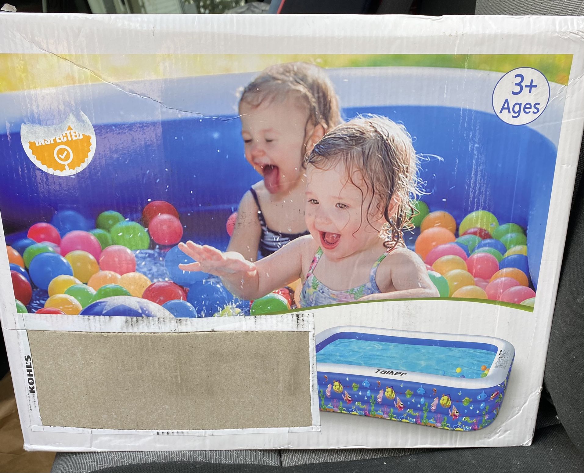 Inflatable Pool Brand new In Box $40