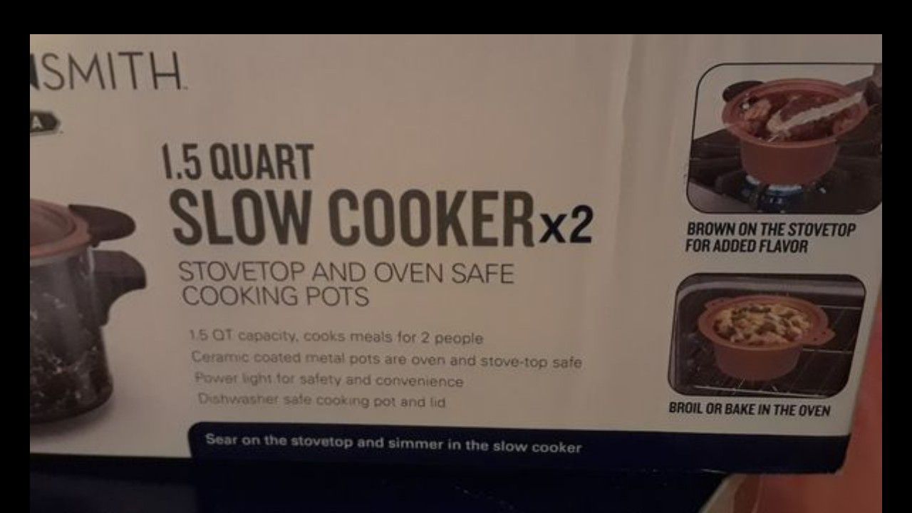 Double Slow cooker