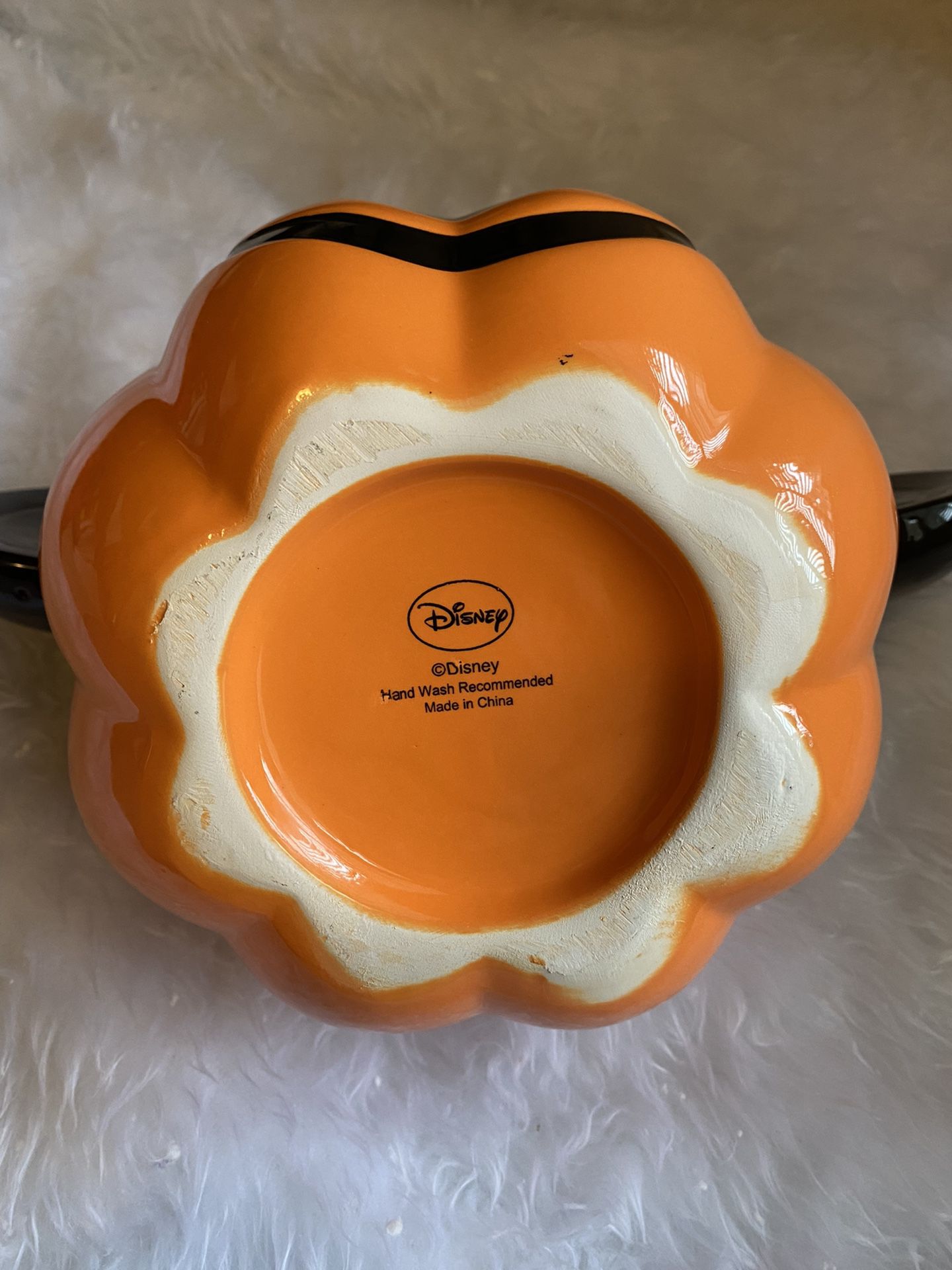 Disney Mickey Mouse Pumpkin Cookie Jar