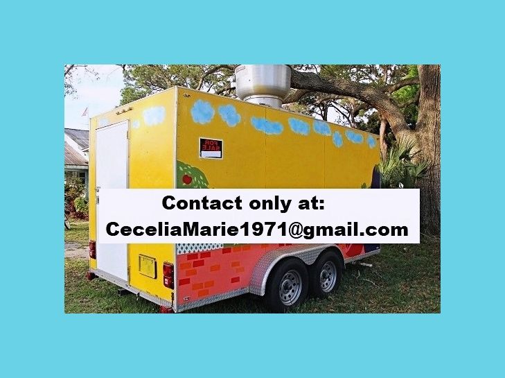 Food Trailer BBQ 36258