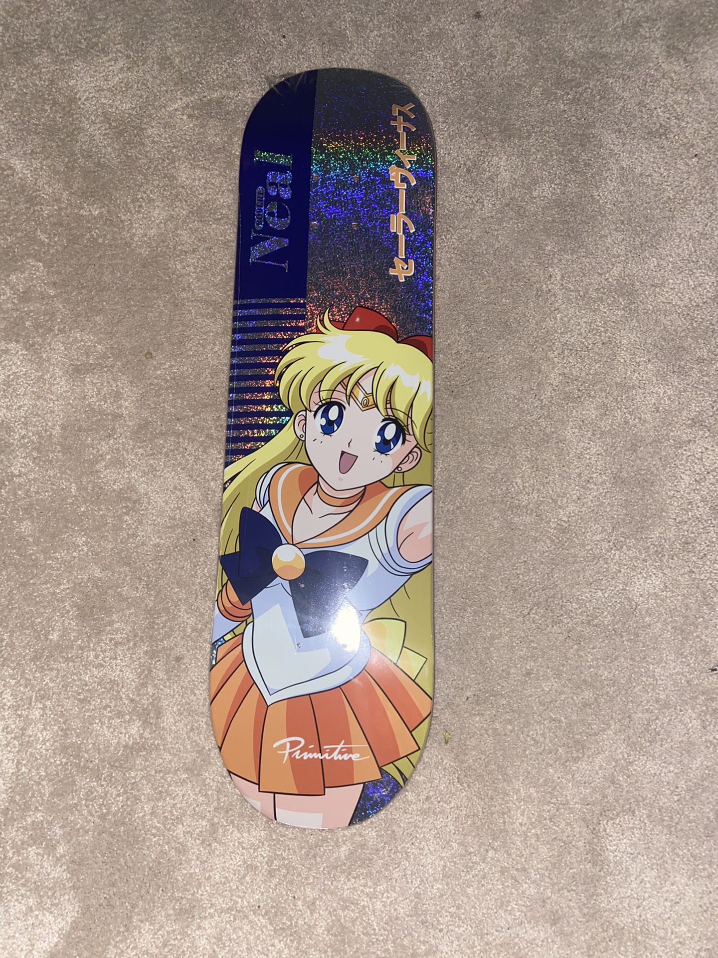 Primitive x Sailor Moon Sailor Venus skateboard deck
