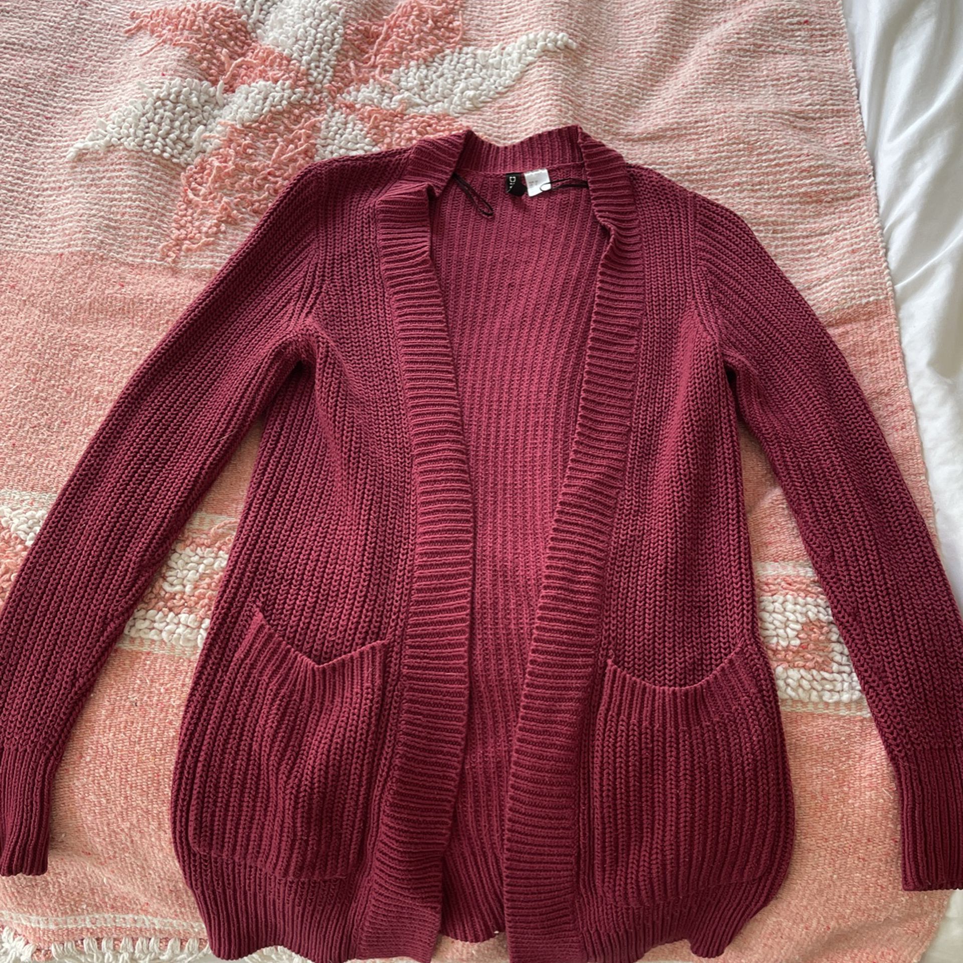 H&M Long Cardigan - Divided Brand Size 2