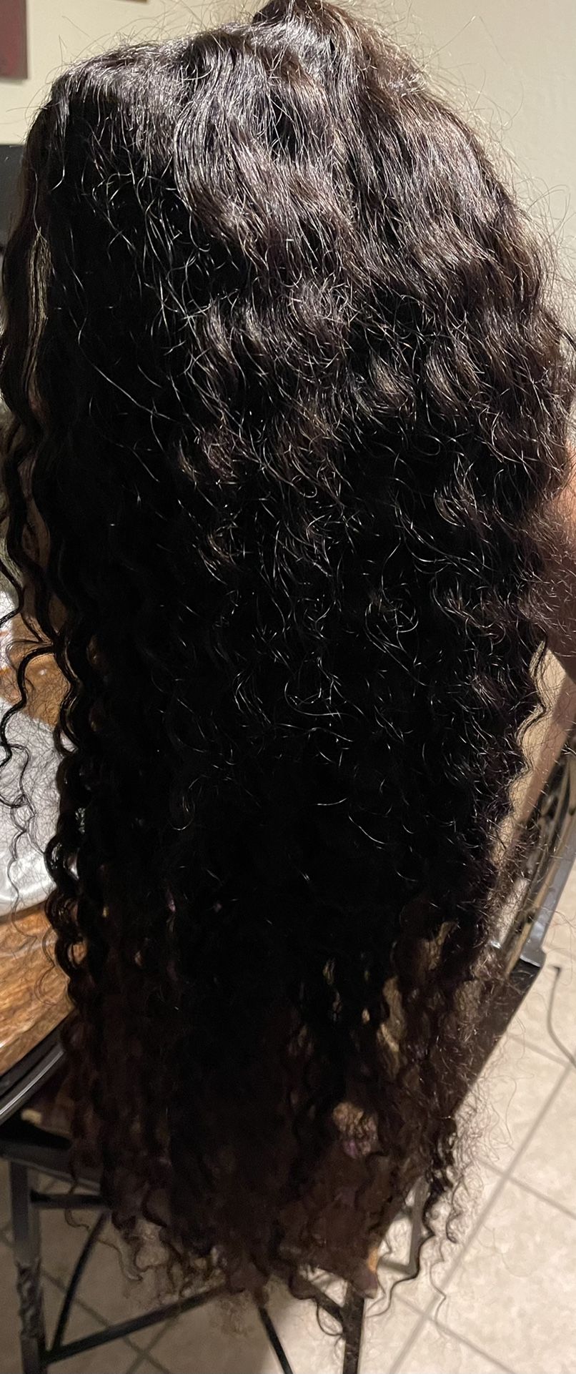 30 in HD Swiss Lace Front Water Wave Wig