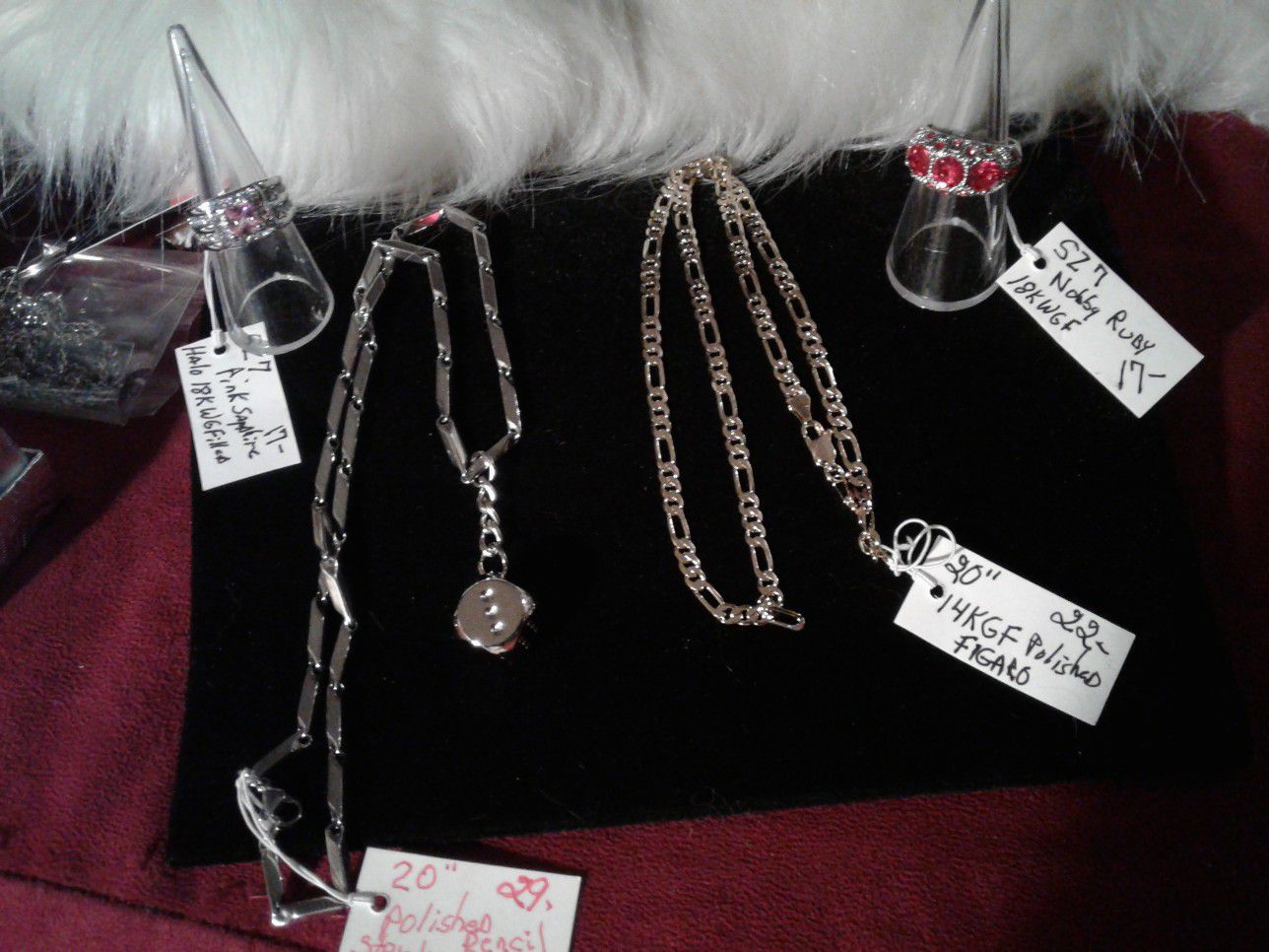 Beautiful items chains & Rings $17-29$