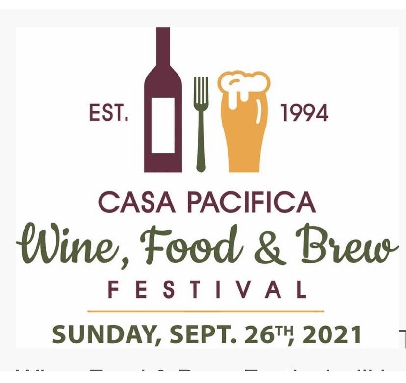 2 Tickets To casa Pacifica food And wine Fest! $75 Each, paid $150 Ea
