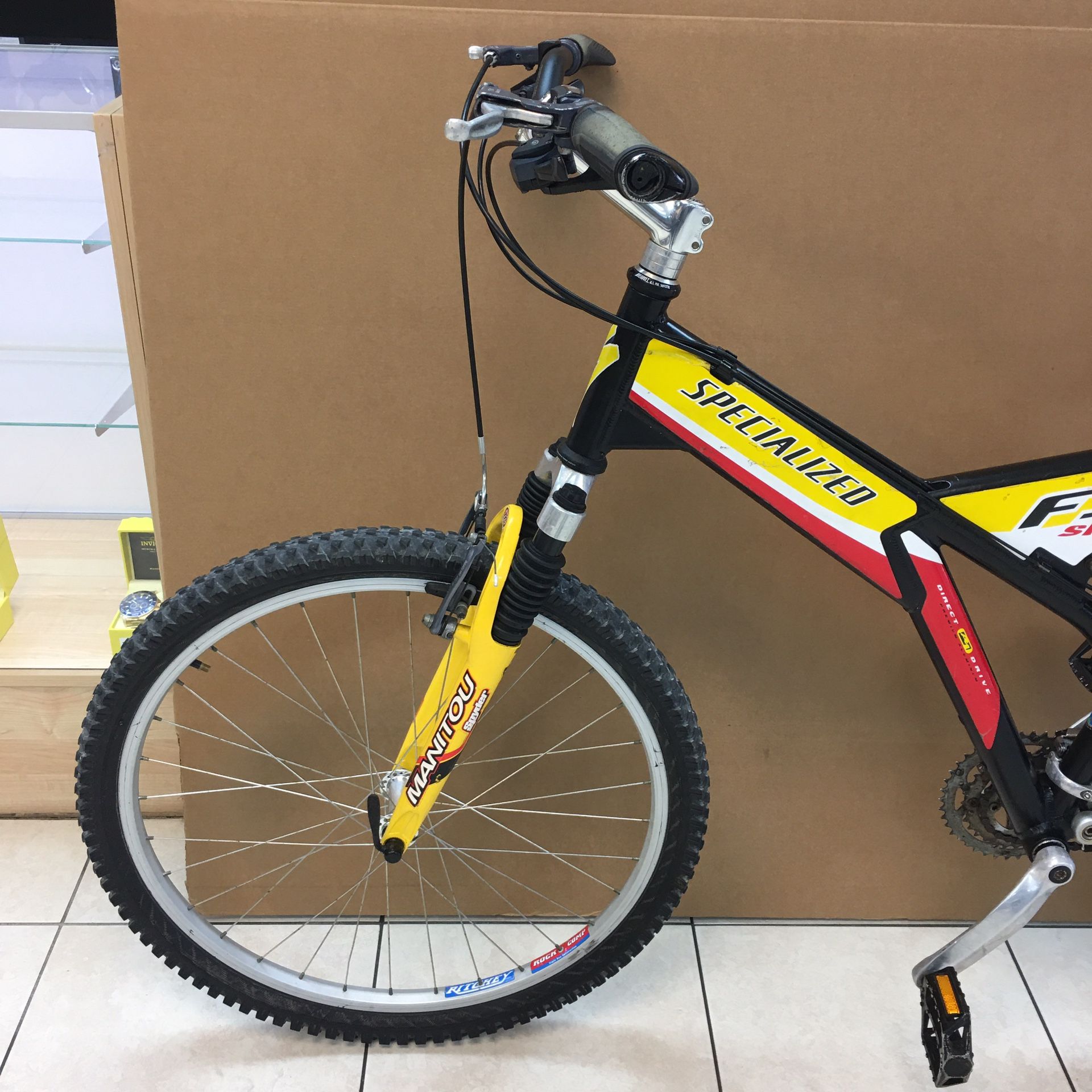 1999 SPECIALIZED FSR COMP RETRO CLASSIC FULL SUSPENSION DOWNHILL / CROSS COUNTRY BIKE