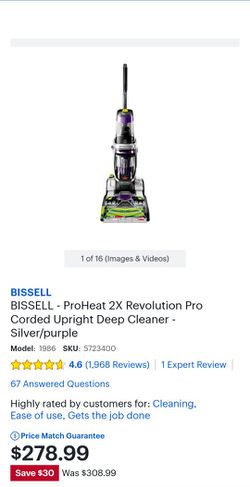 Bissell Proheat 2x New In The Box.  Thumbnail