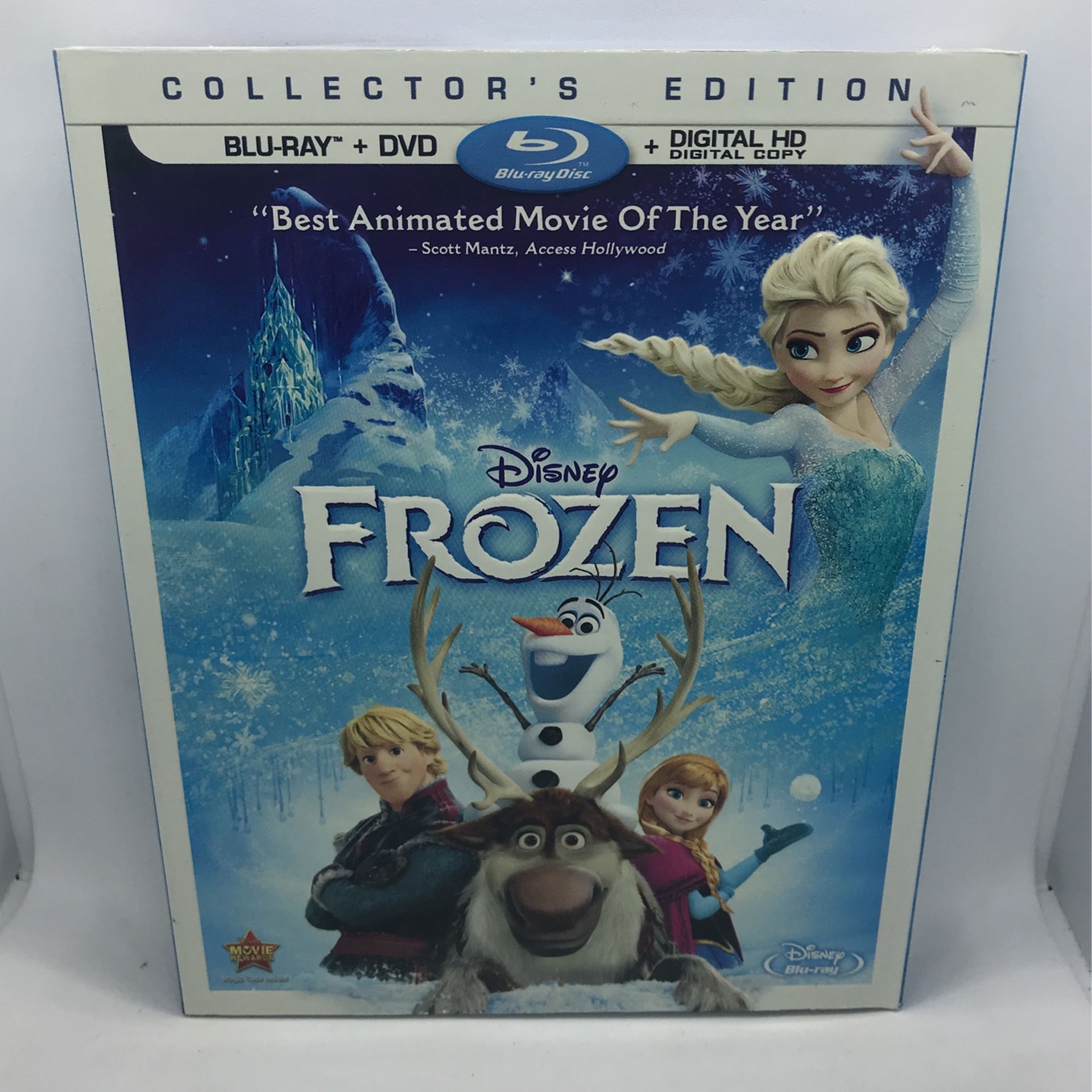 Disney’s Frozen Blu-ray DVD Digital Copy New