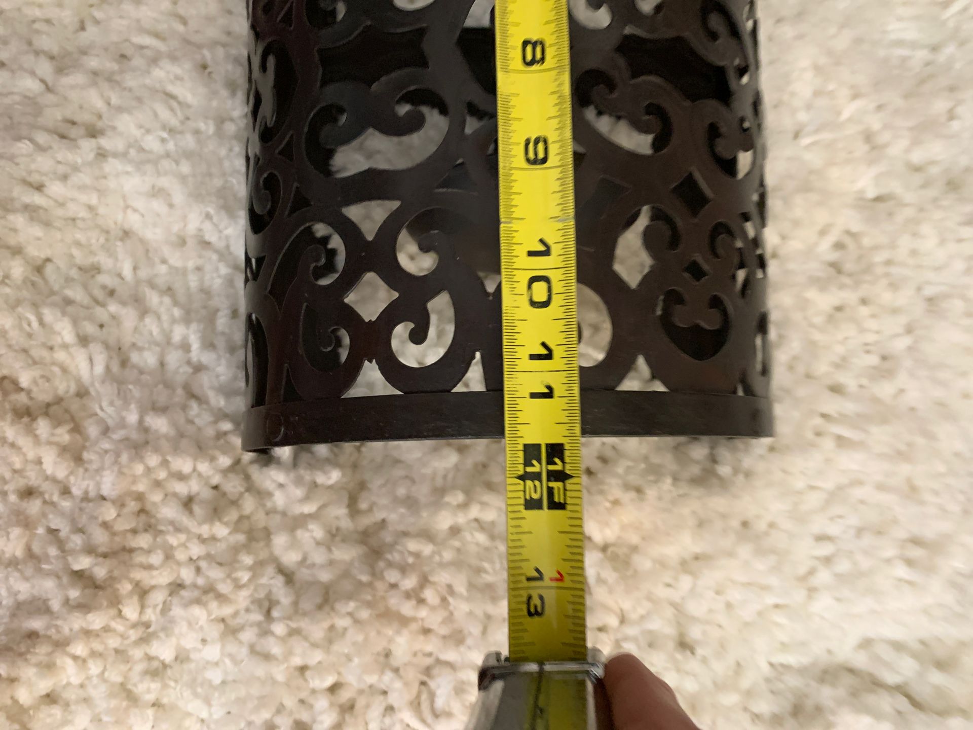 Pier One metal wall sconces (2)