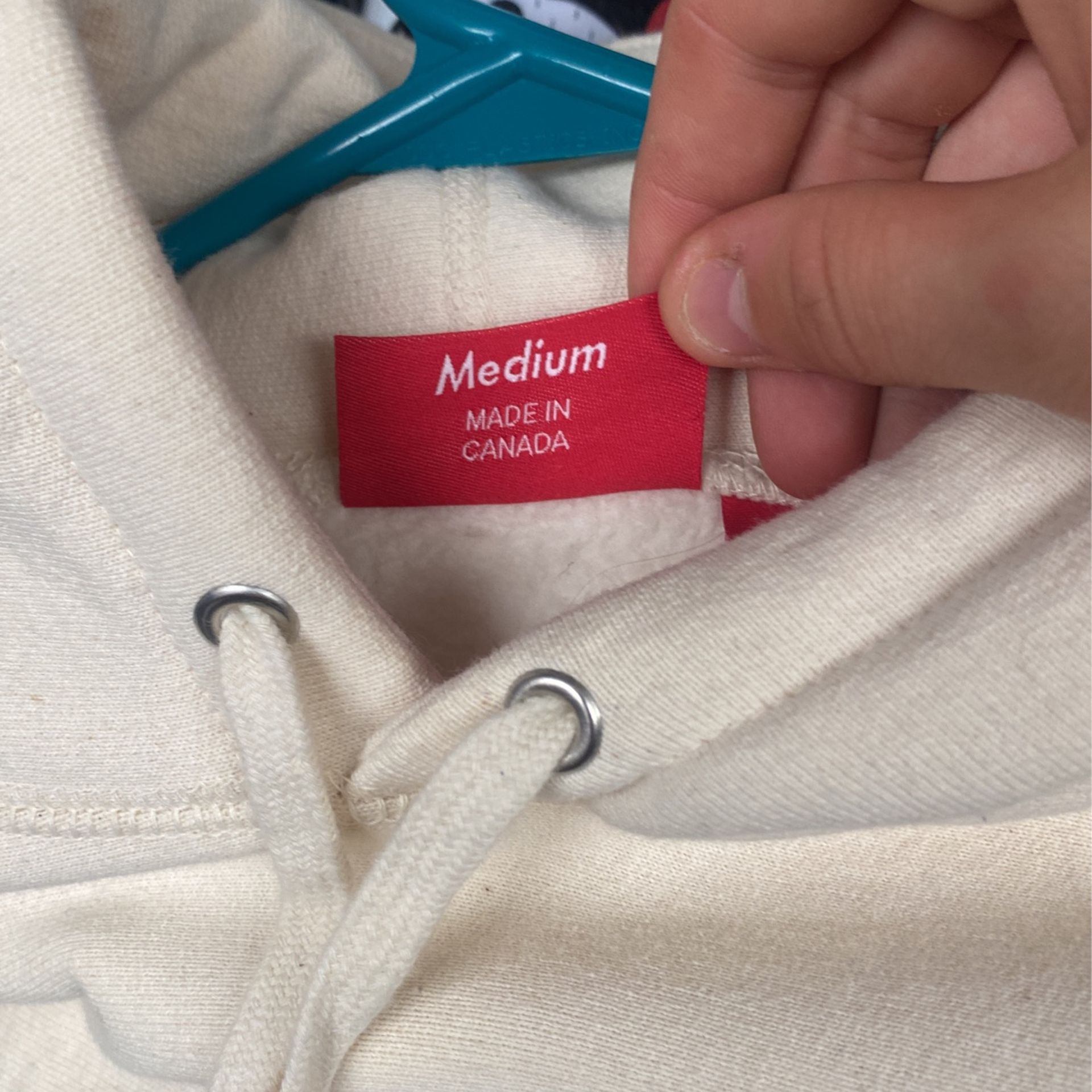 Supreme "Number One - Natural" Hoodie