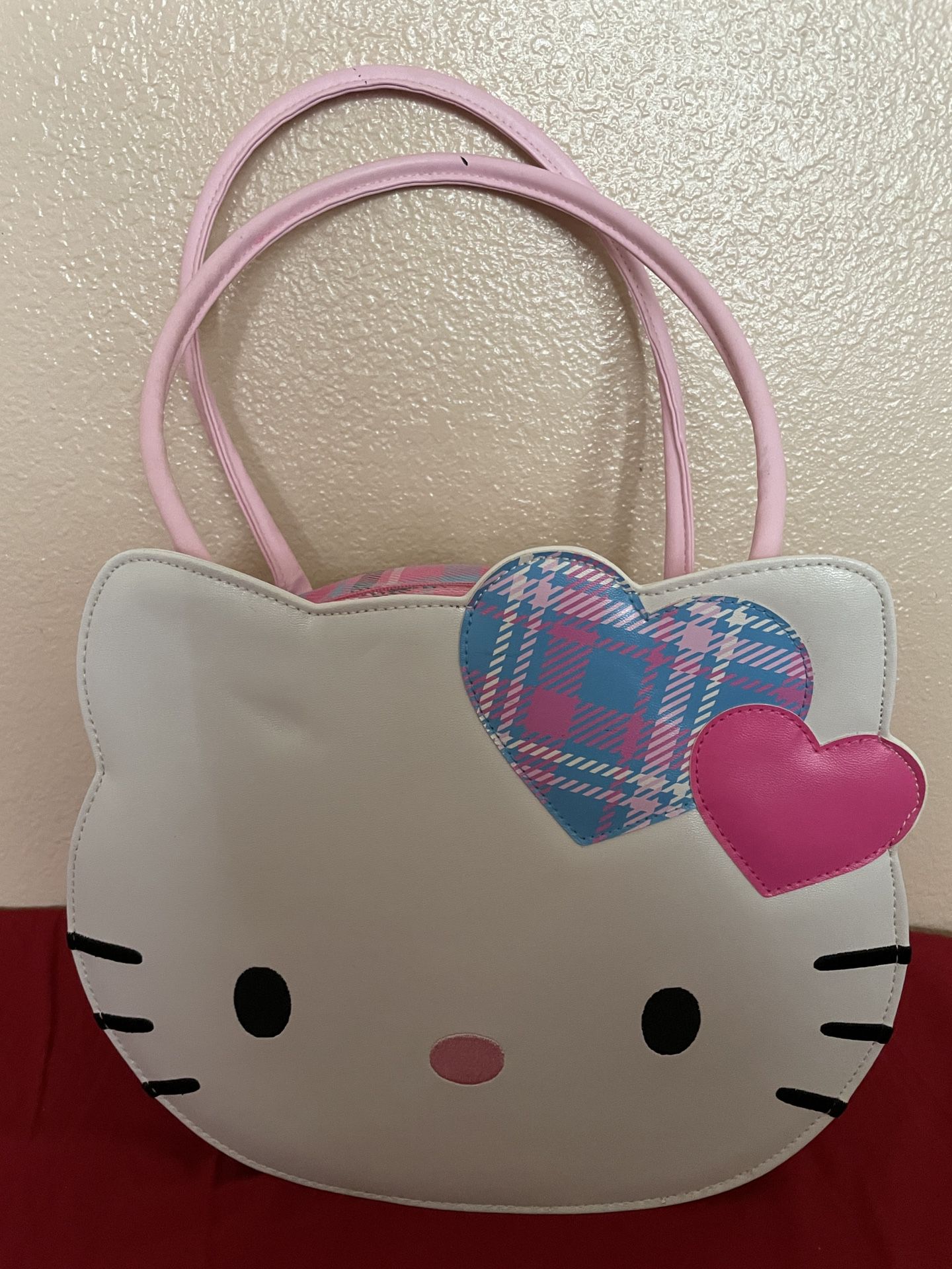 Vintage Sanrio Hello Kitty Face Shaped Purse Bag