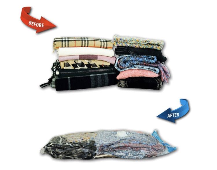 Vacuum Storage Bags | Variety 12 PACK or Jumbo 8 Pack