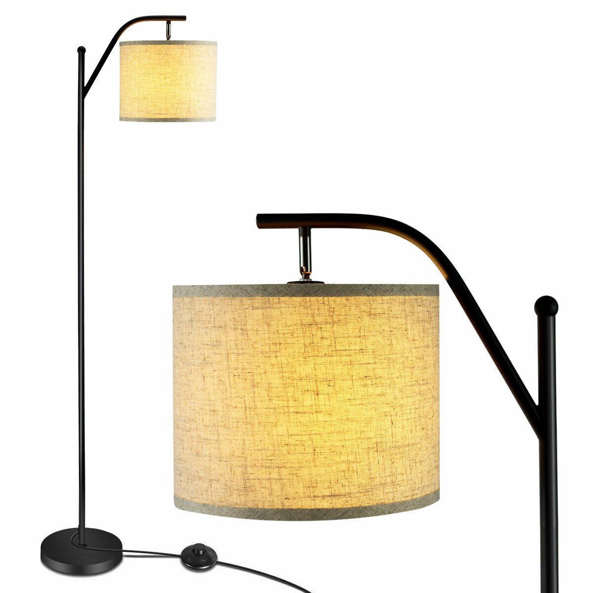 Easy to Assemble & Stable Hanging Floor Lamp