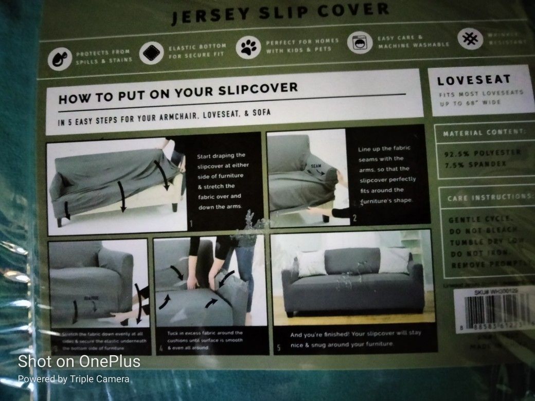 Love Seat Slip Cover