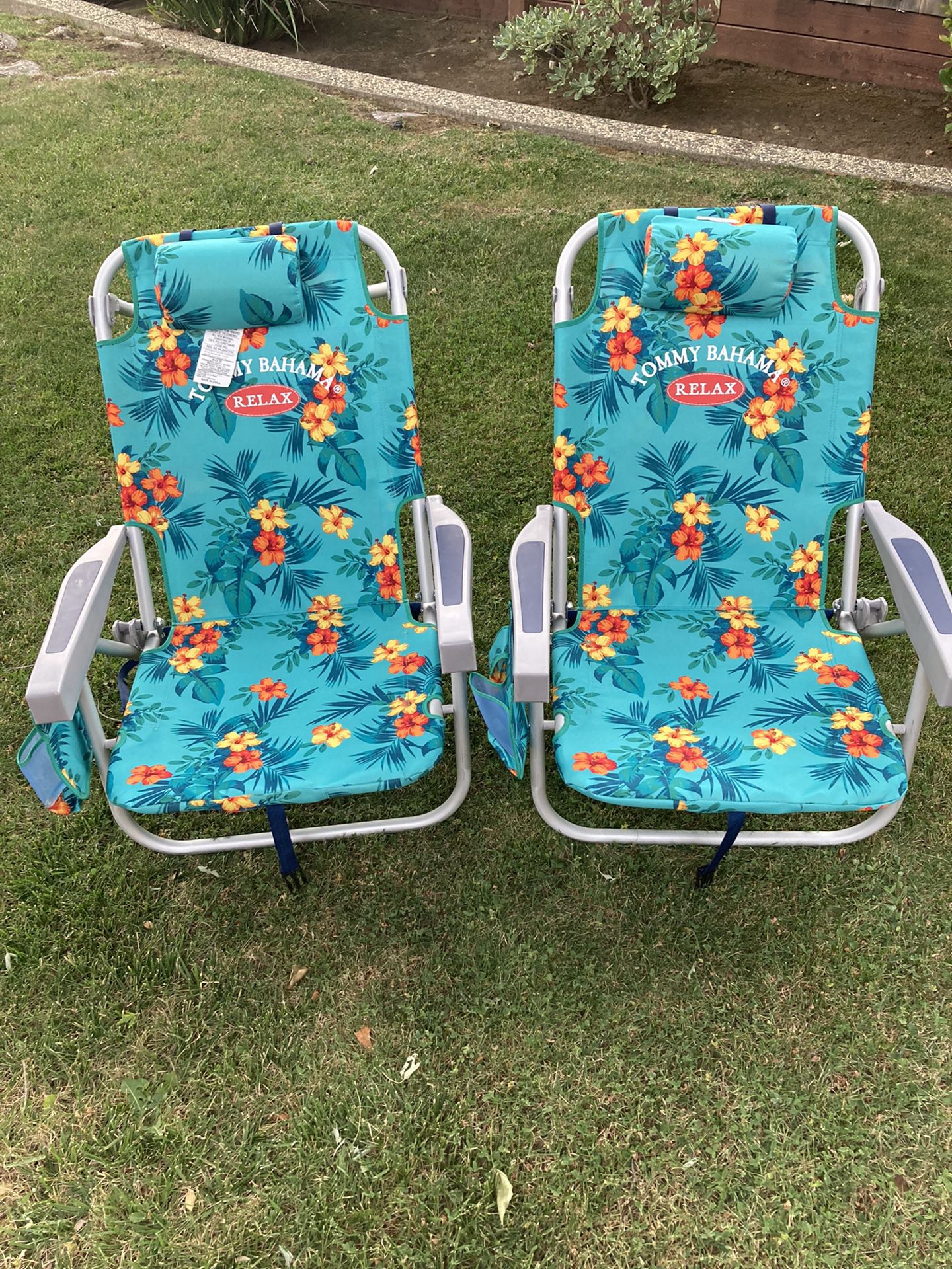 Set of Tommy Bahama Beach Chairs