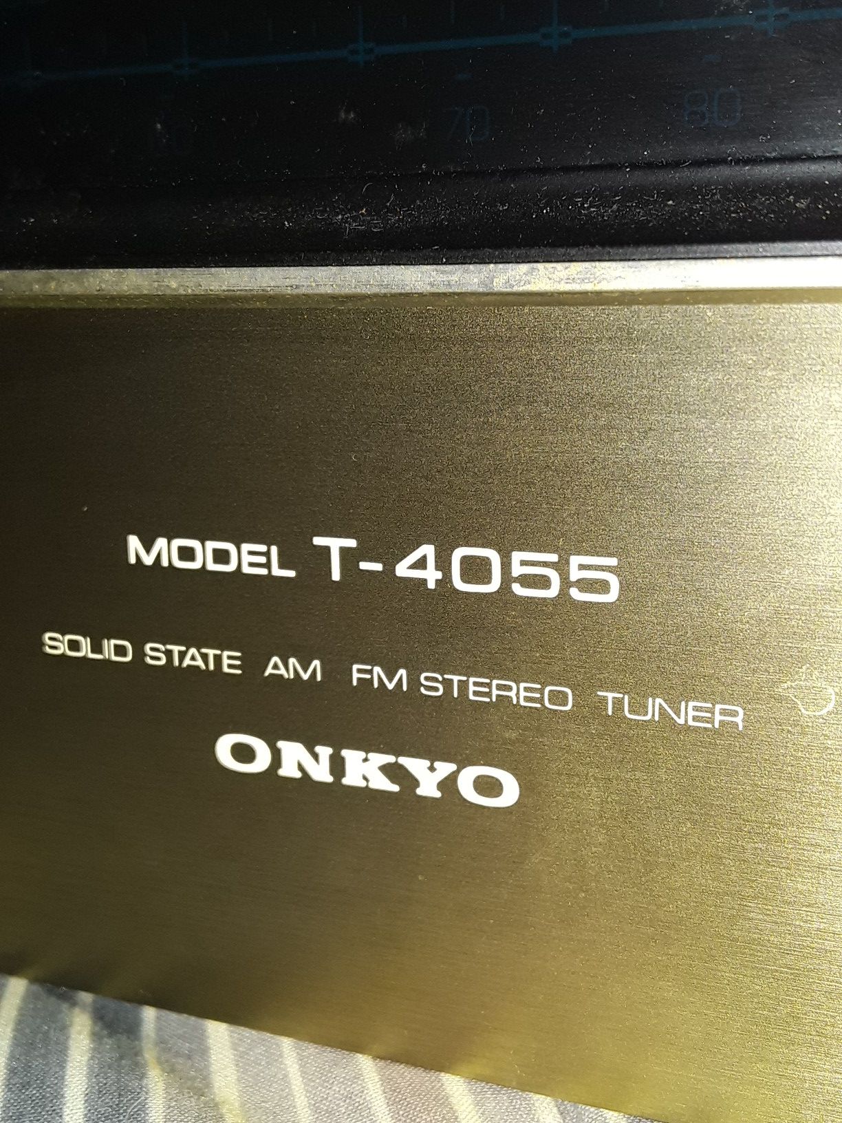 ONKYO T-4055 SOLO STATE STEREO TUNER