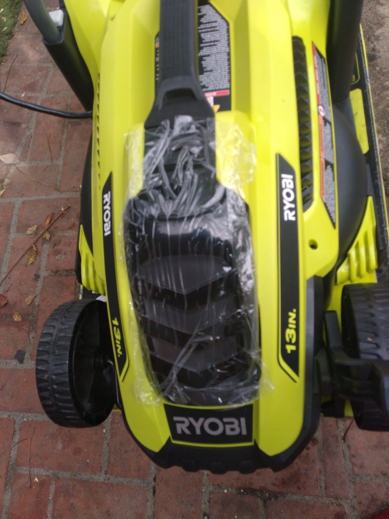 RYOBI 13 in. 11 Amp Corded Electric Walk Behind Push Mower