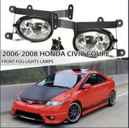 Honda Civic 2D 2006-2008 Fog Lights Thumbnail