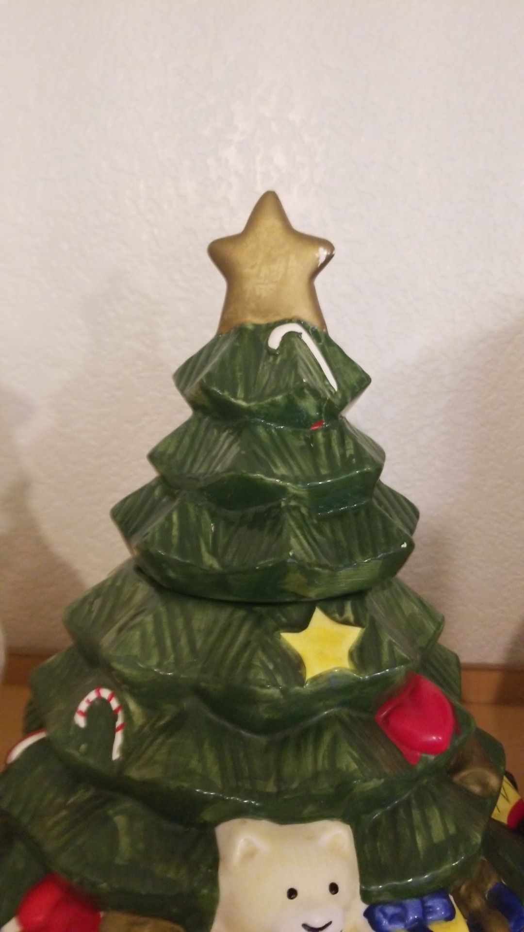 Christmas tree Cookie jar
