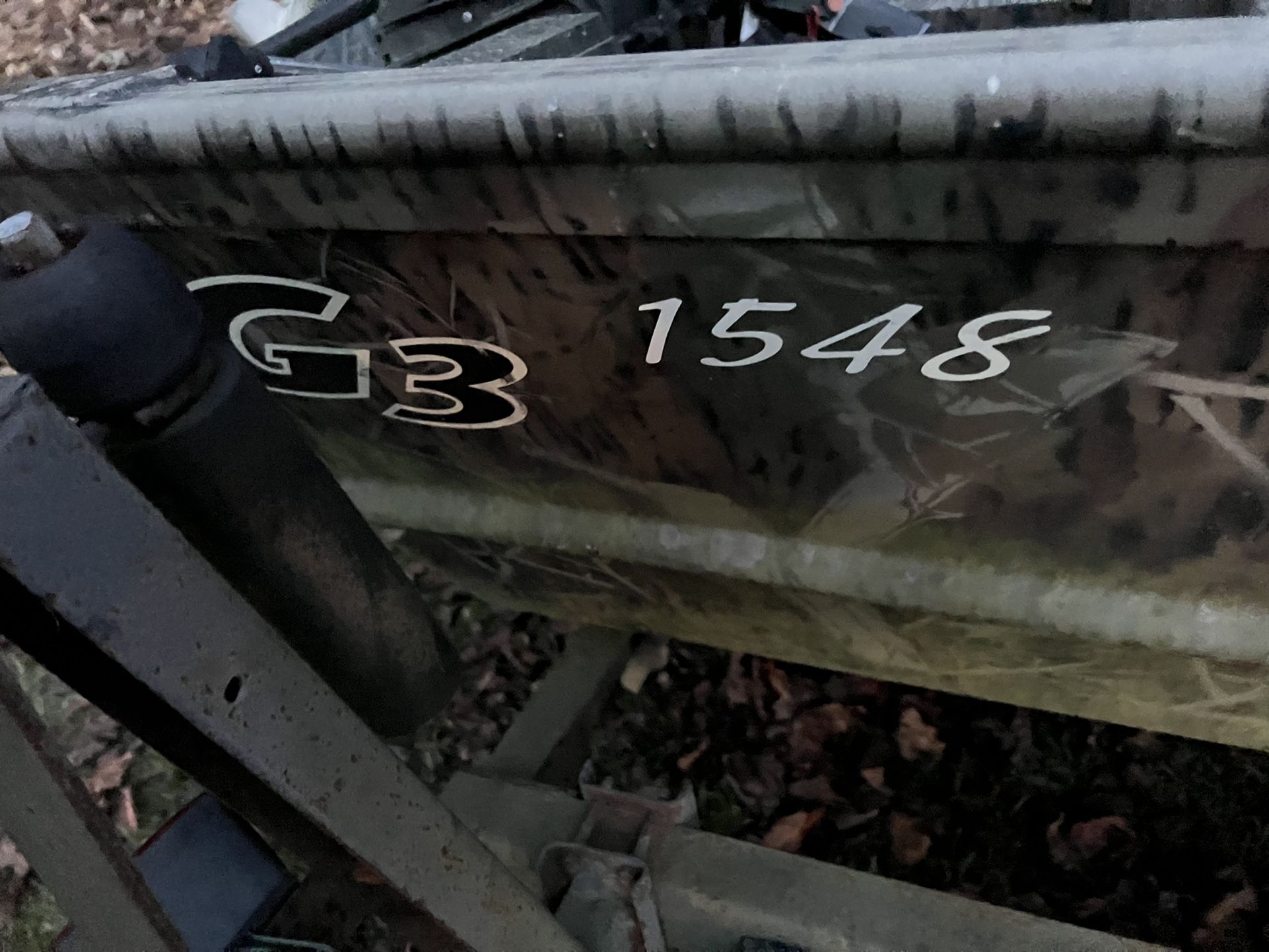 2011 G3 1548 Boat And Trailer