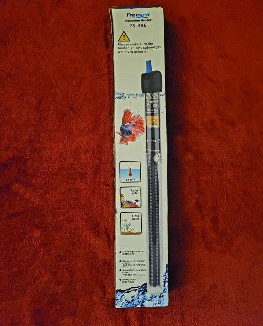 NWOT FREESEA AQUARIUM HEATER MODEL FS-386