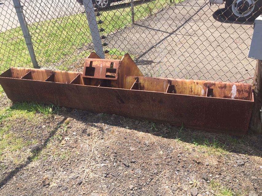 Gradeall Trenching Bucket, Grading Bucket& Rare duck Foot& Ford 6’ York Rake