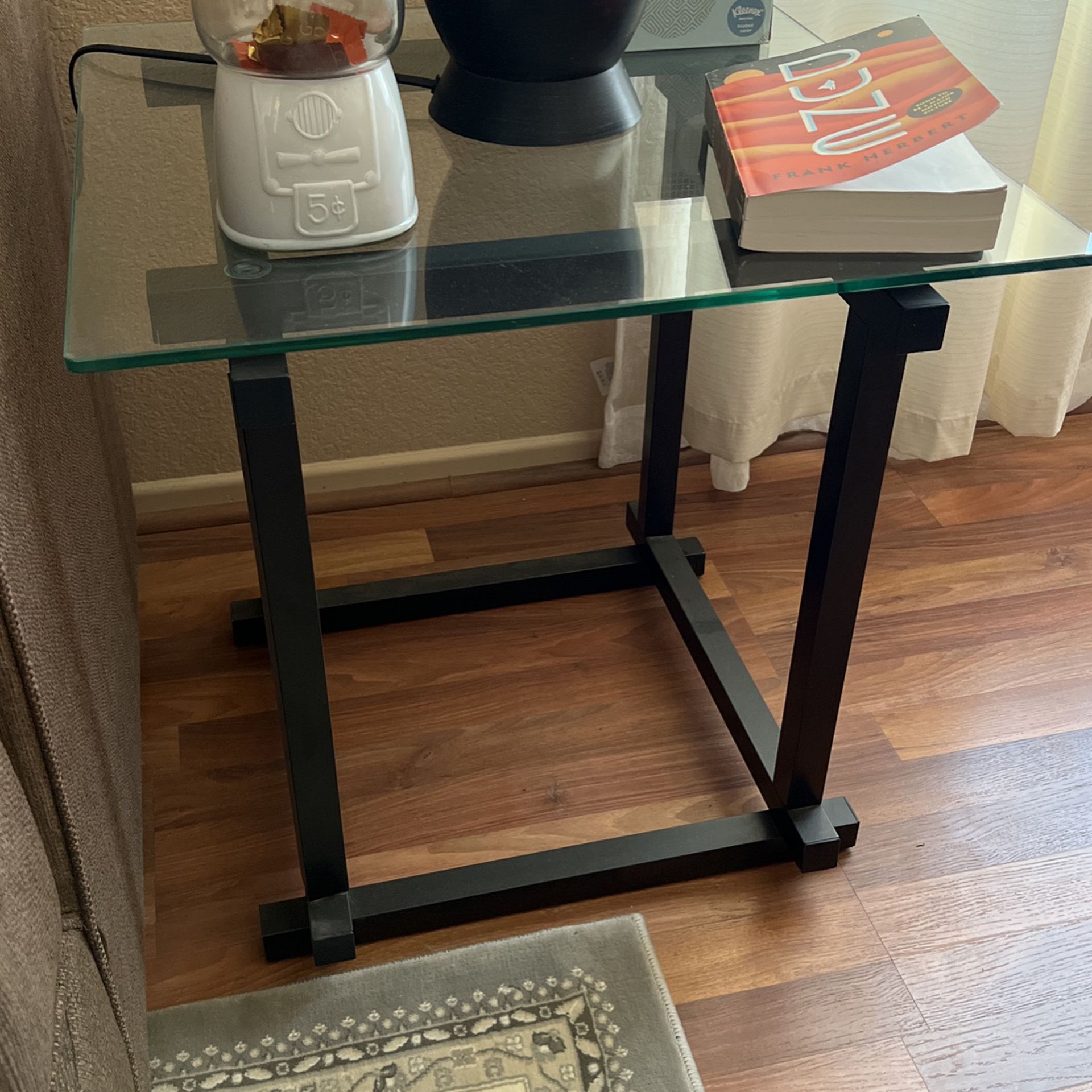 Glass Coffee Table Set