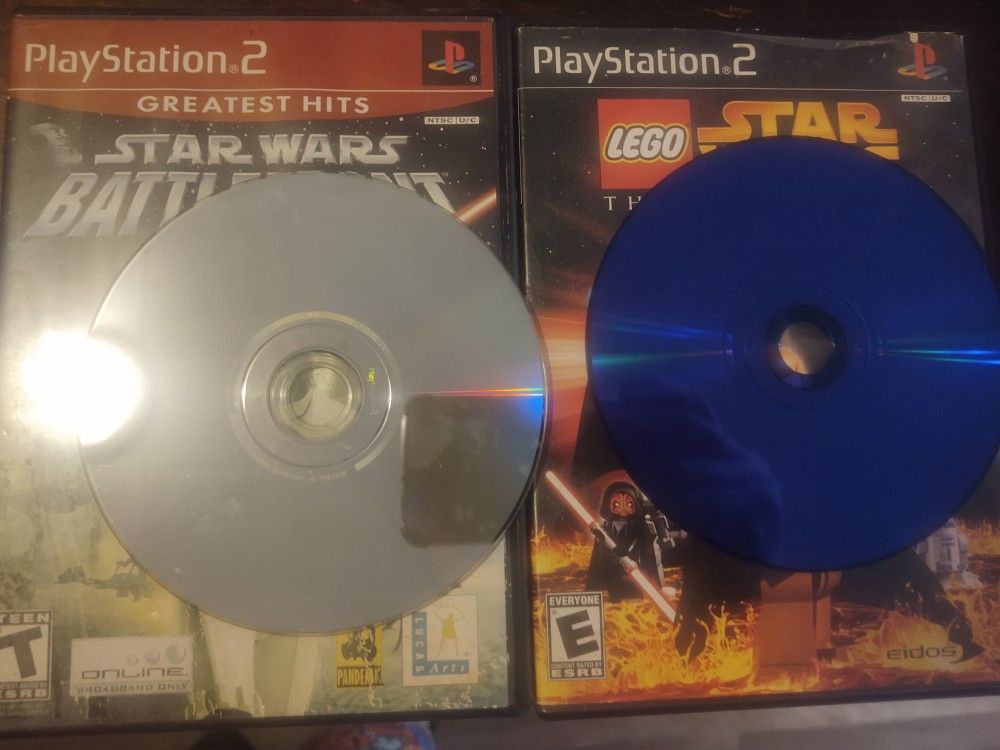 PS2 Star Wars Lot