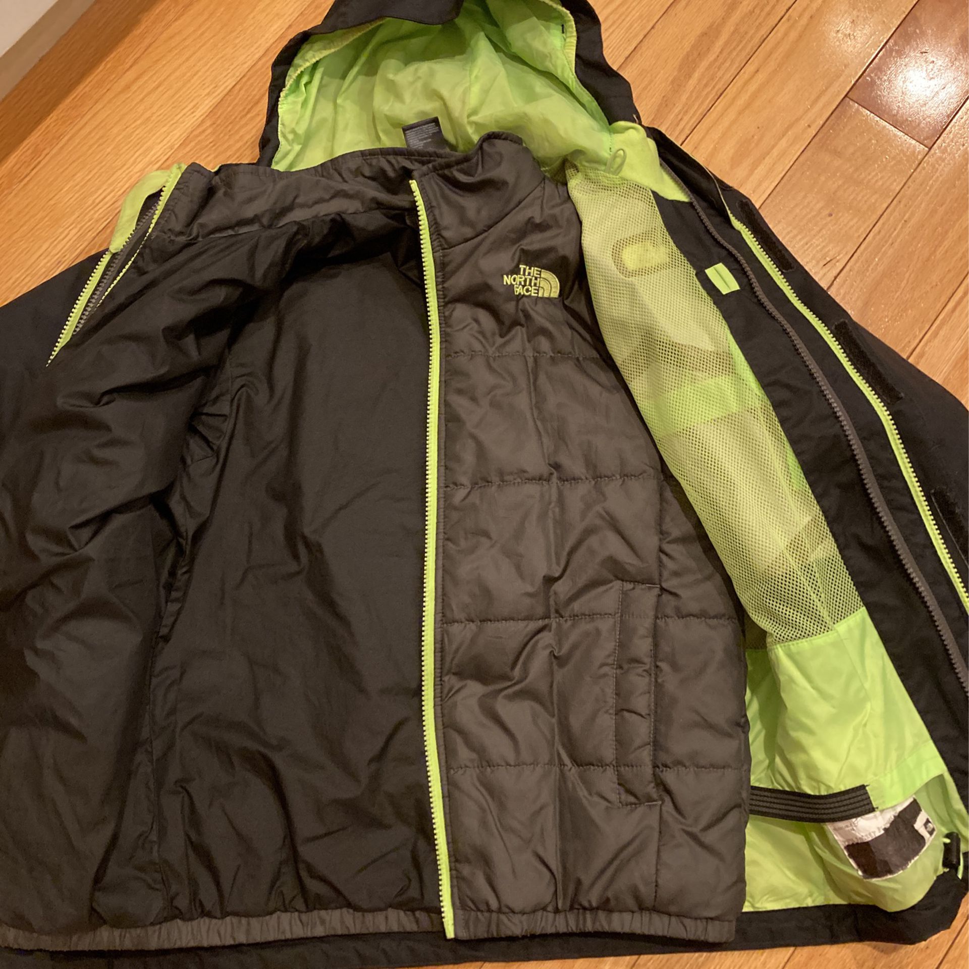 THE NORTH FACE PARKA 3in1 BOYS s 10/12