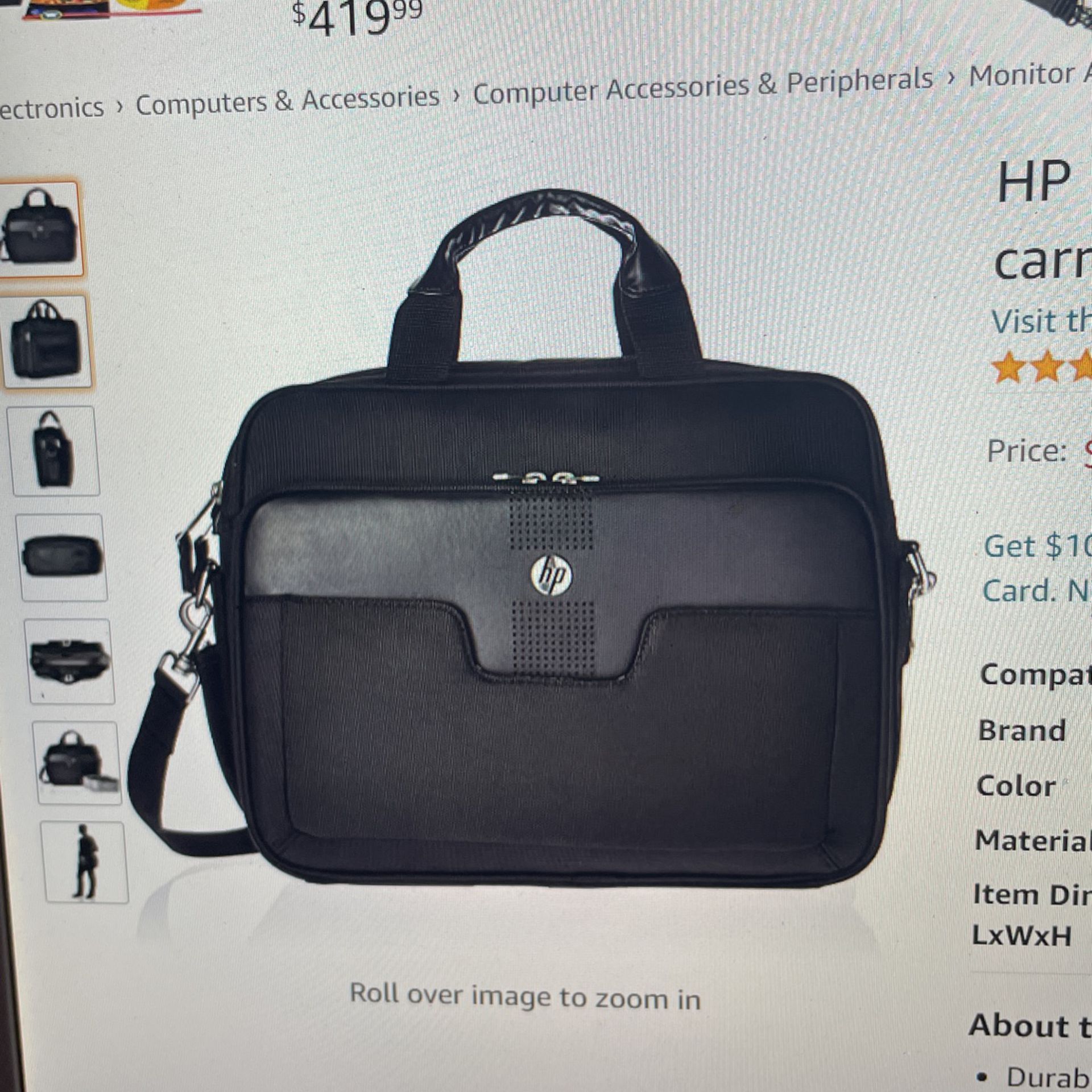 HP Mobile Carrying case