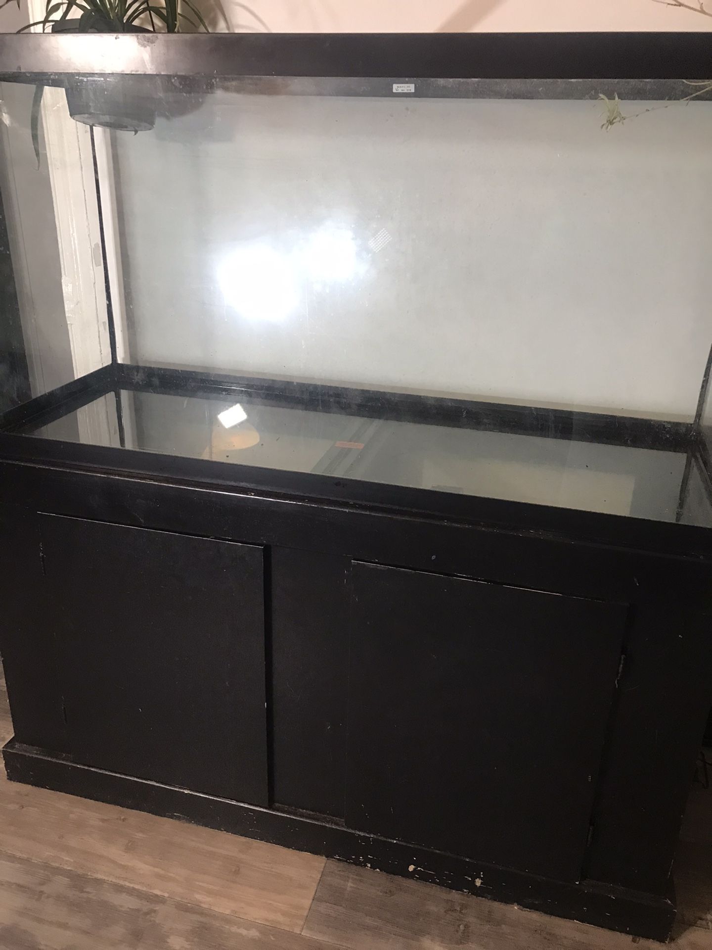 90 Gallon Fish Tank Aquarium With Storage