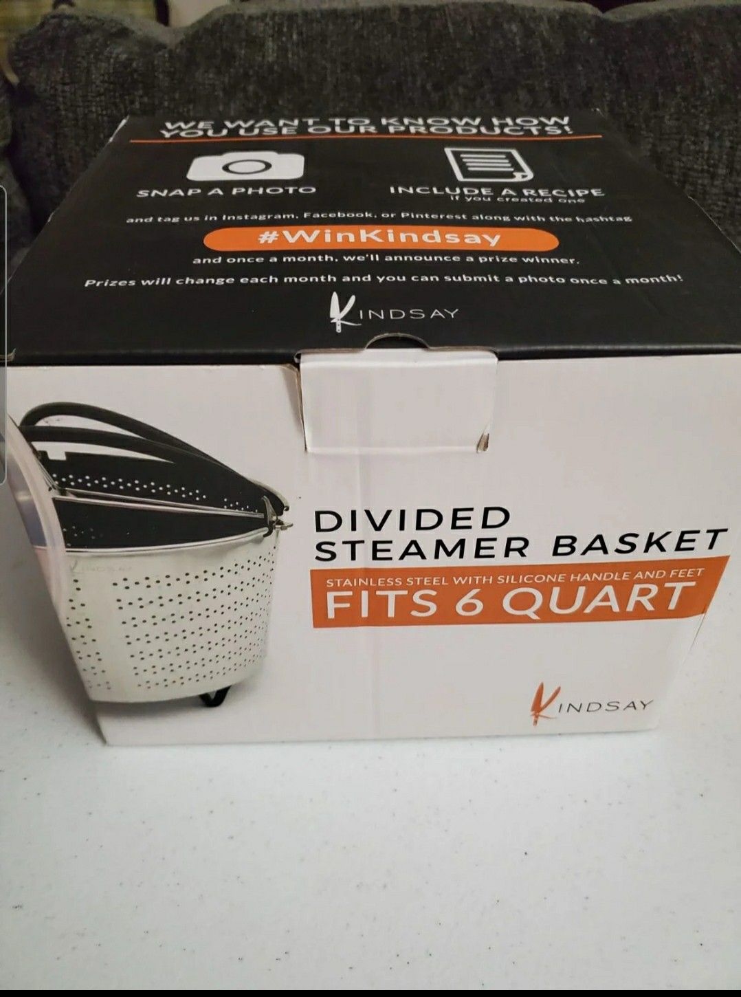 Divided Steamer Basket