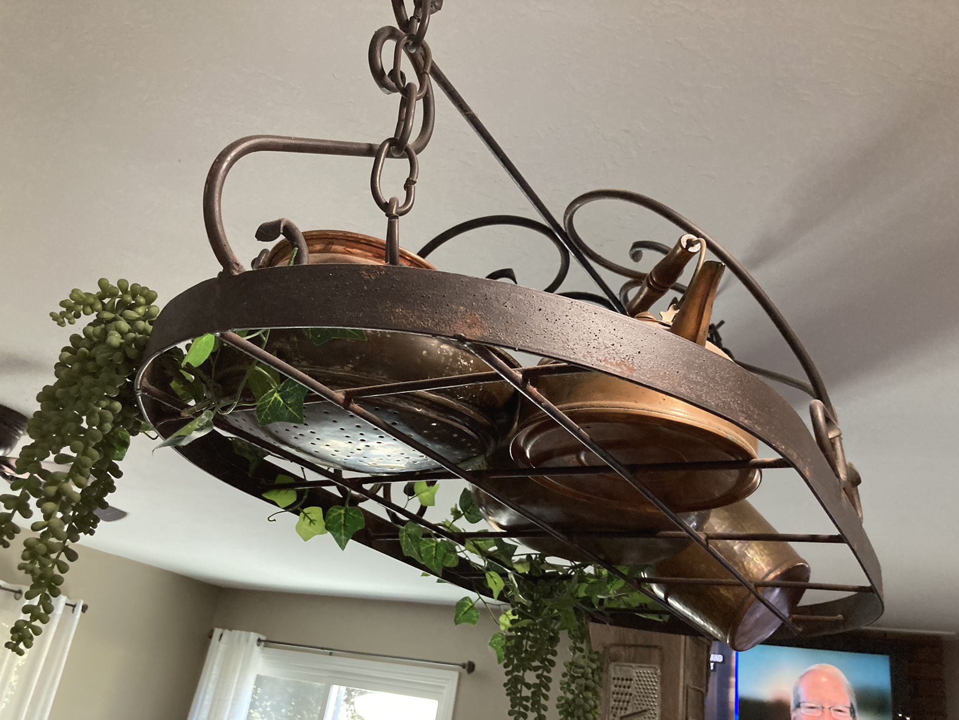 Metal Decorative Kitchen Rack