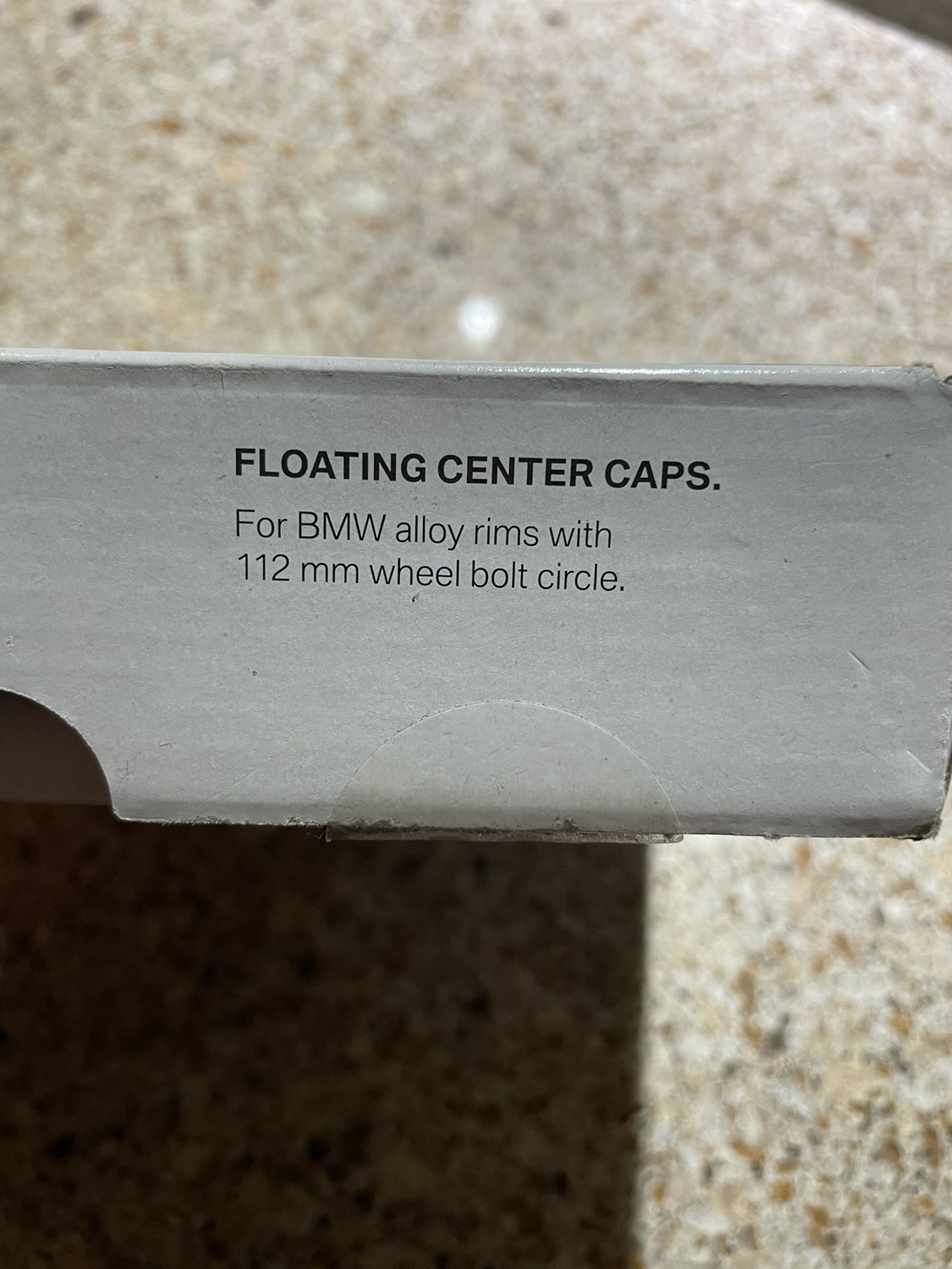 NEW!! Authentic BMW Floating Center Caps