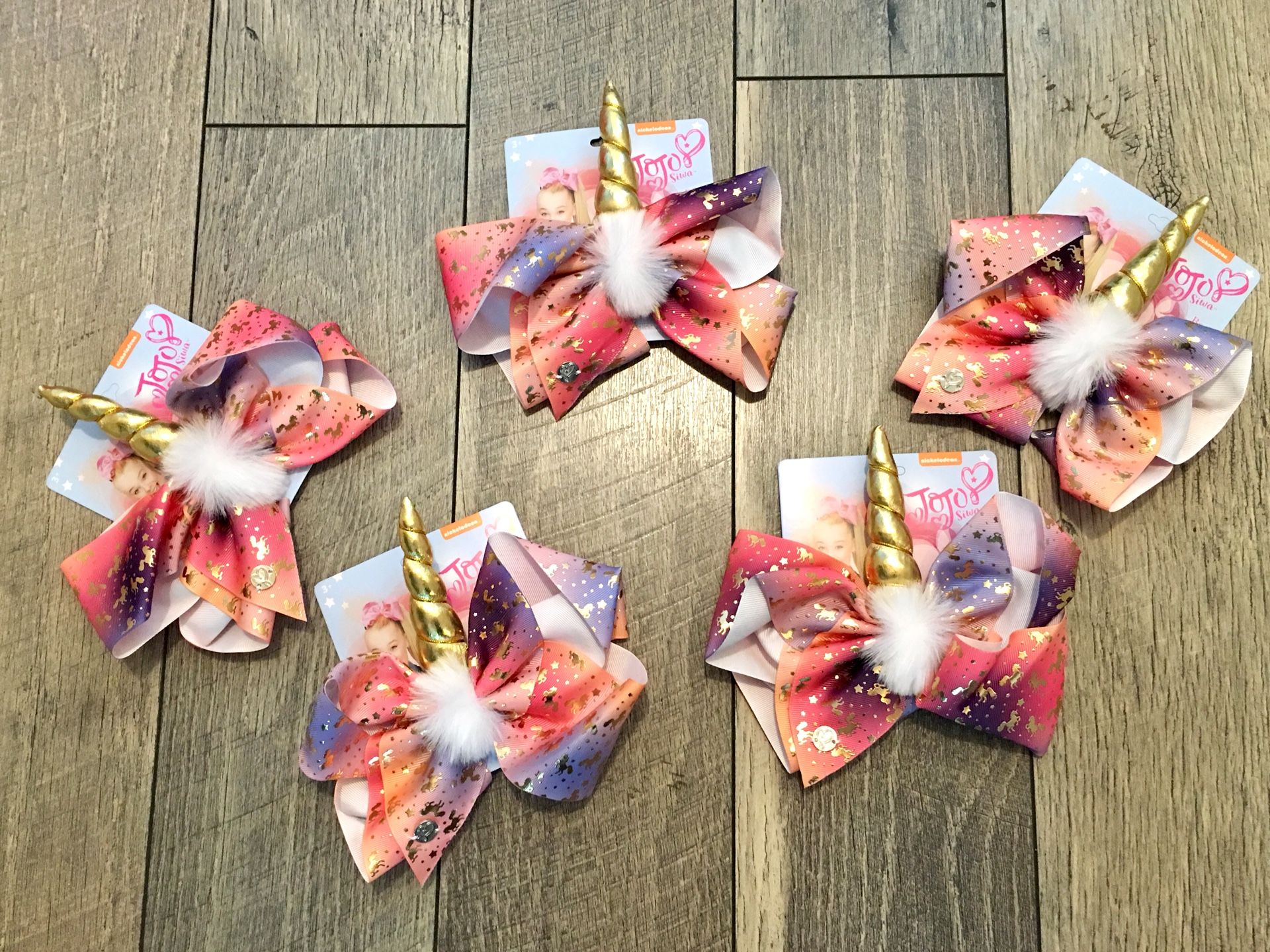 Jojo bows!!! New unicorn jojo bows