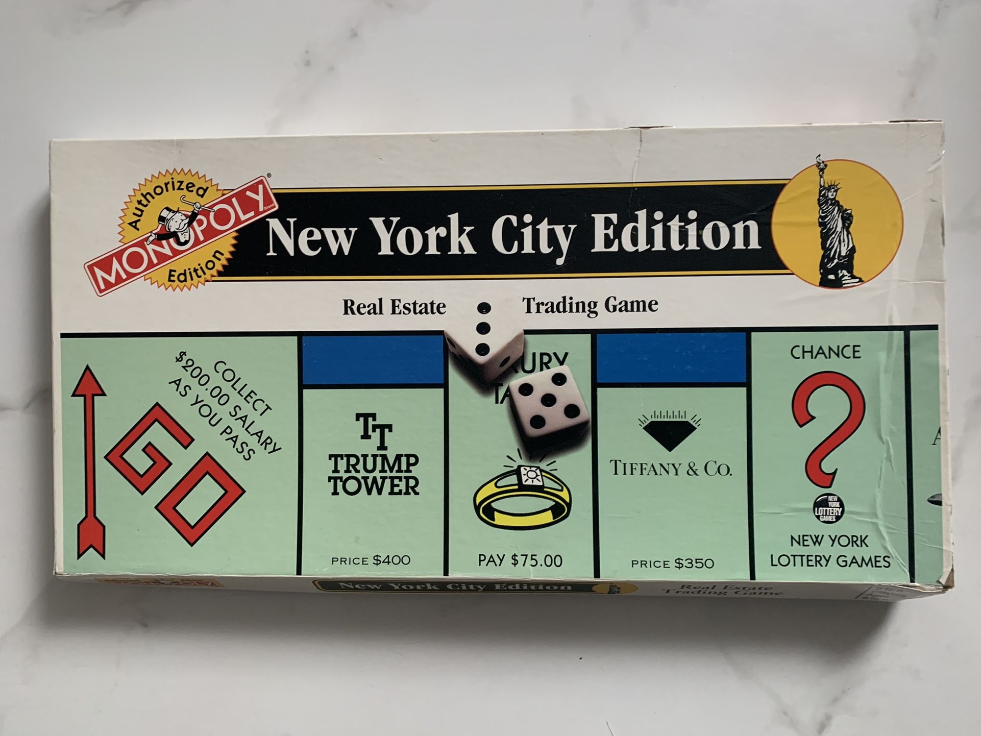 Vintage Monopoly New York City Edition